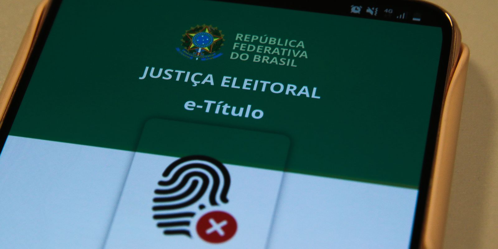 Eleitores podem utilizar o e-Título como documento oficial para votar