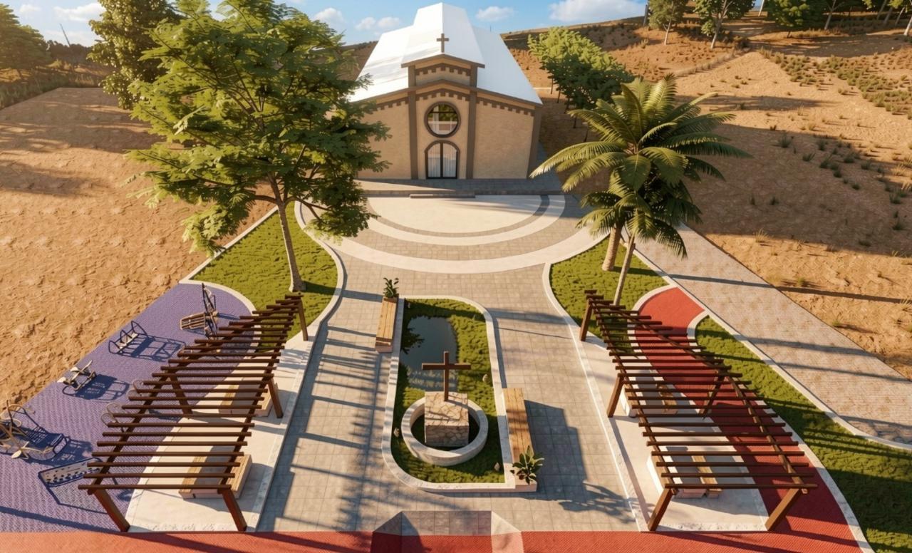 Emenda de Júnior Araújo garante quase R$ 300 mil para praça no Sítio Cocos, em Cajazeiras