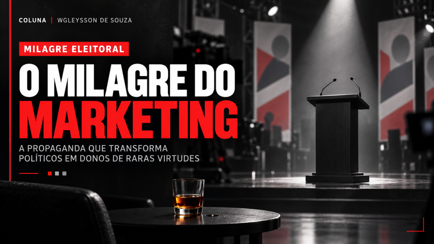 Entre goles e lágrimas, filósofo dos corredores da TV Sertão revela o “milagre” produzido pelo marketing político