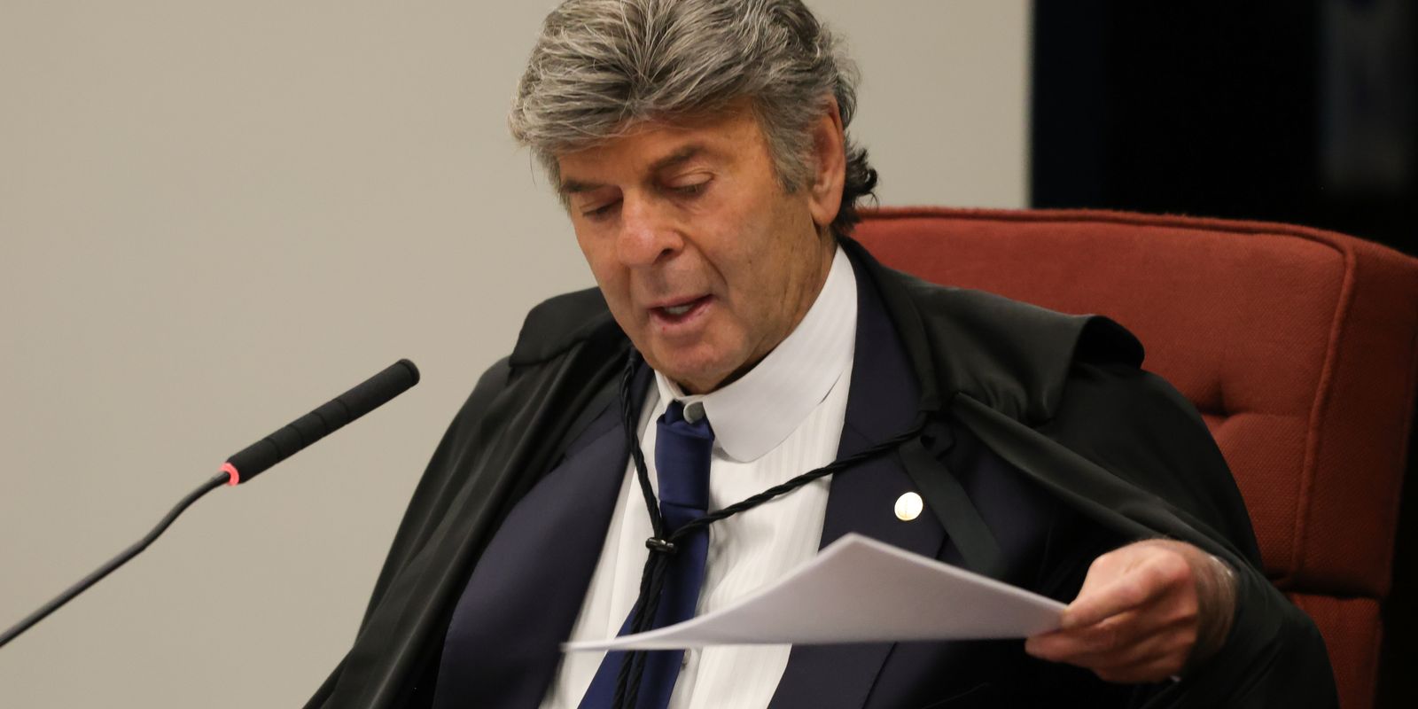 Luiz Fux assume relatoria de ação sobre registros no Senado envolvendo STF