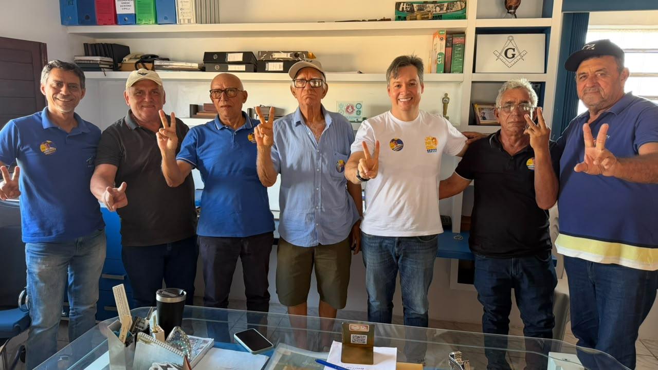 Grupo Juy anuncia apoio à reeleição de Júnior Araújo em São José da Lagoa Tapada