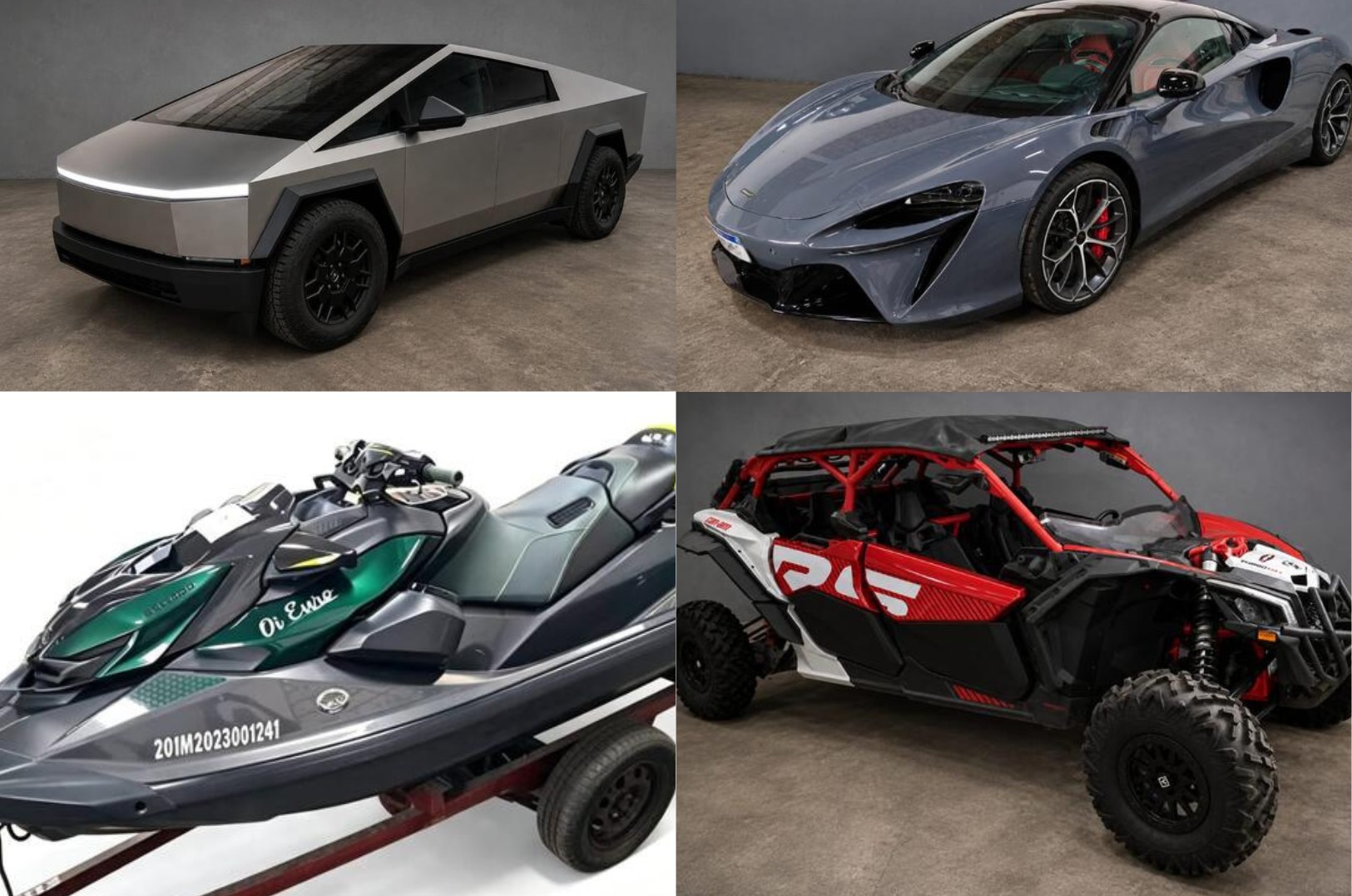 Justiça da Paraíba realiza leilão de carros de luxo do influenciador Hytalo Santos