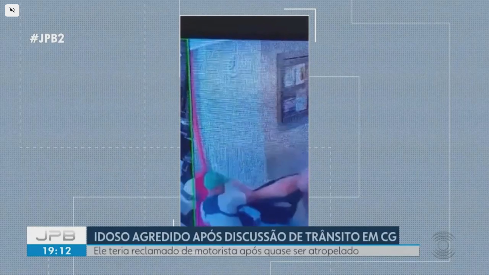 Idoso sofre agressão após quase ser atropelado em Campina Grande