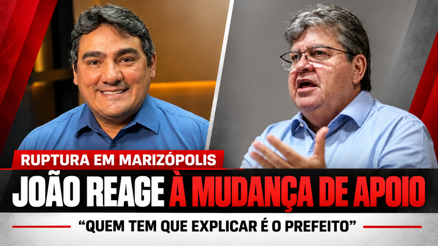 João Azevêdo reage à mudança de Lucas Braga e diz: “Quem tem que explicar é o prefeito, não sou eu”