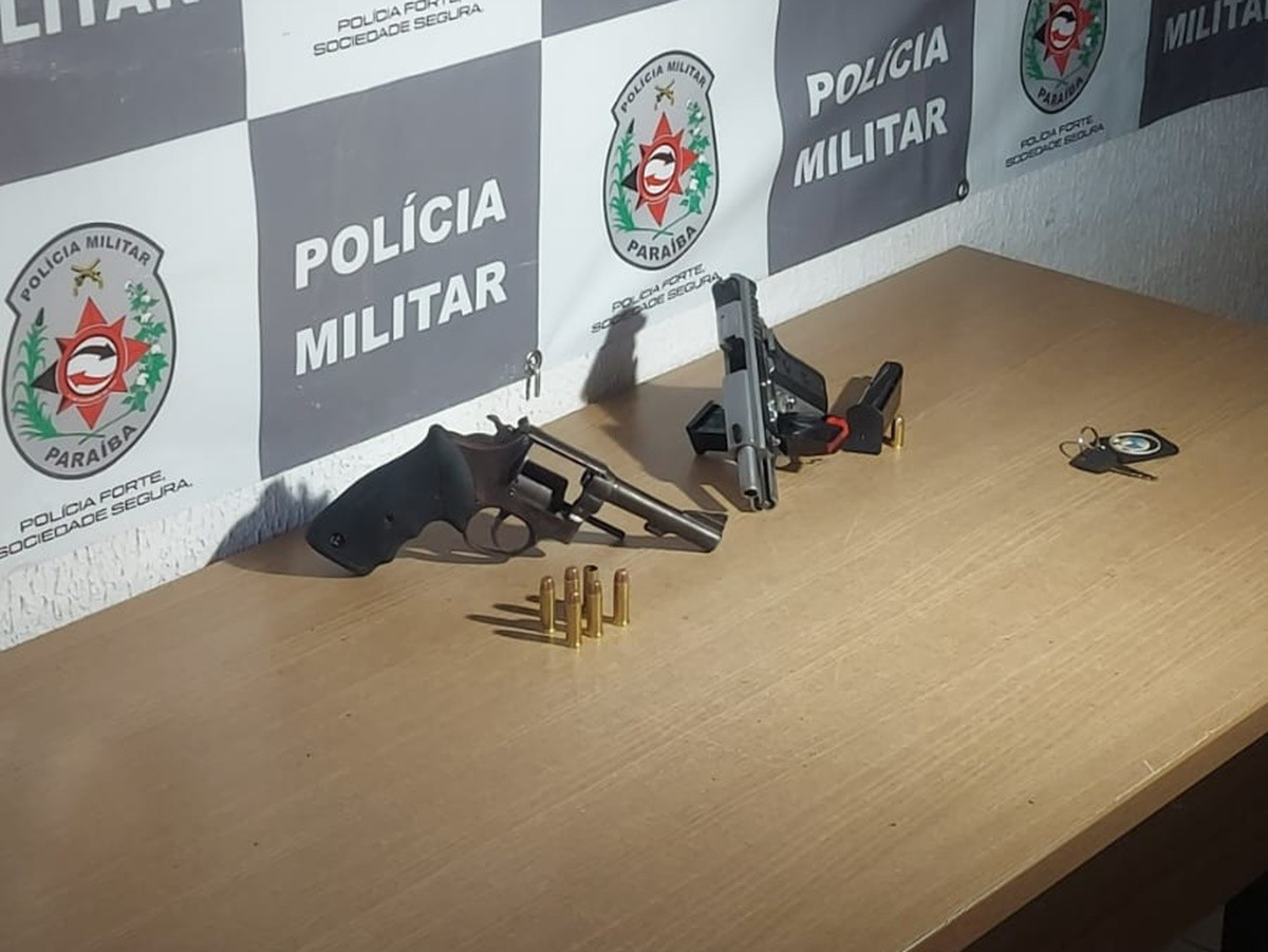 Mulher é baleada e dois suspeitos presos após tiroteio em João Pessoa