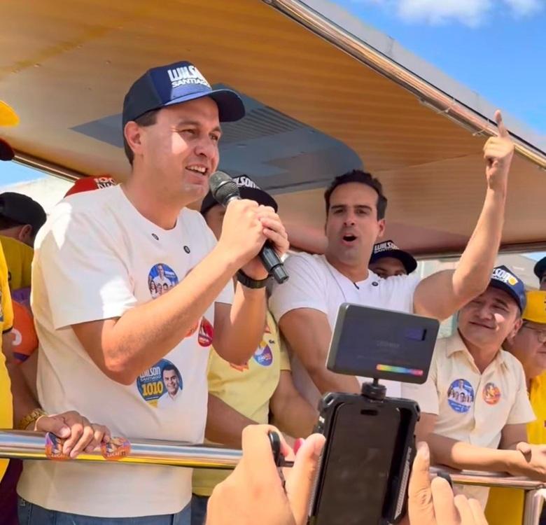 Espedito Filho, Triunfo, Lucas Ribeiro, caravana É daqui pra melhor, Wilson Santiago, João Azevêdo, Larúcia Sá, Veneziano Vital do Rêgo, política paraibana, Sertão paraibano, Portal Sertão da Paraíba, Sertão da Paraíba, Repórter TV, jornalista, WGLEYSSON