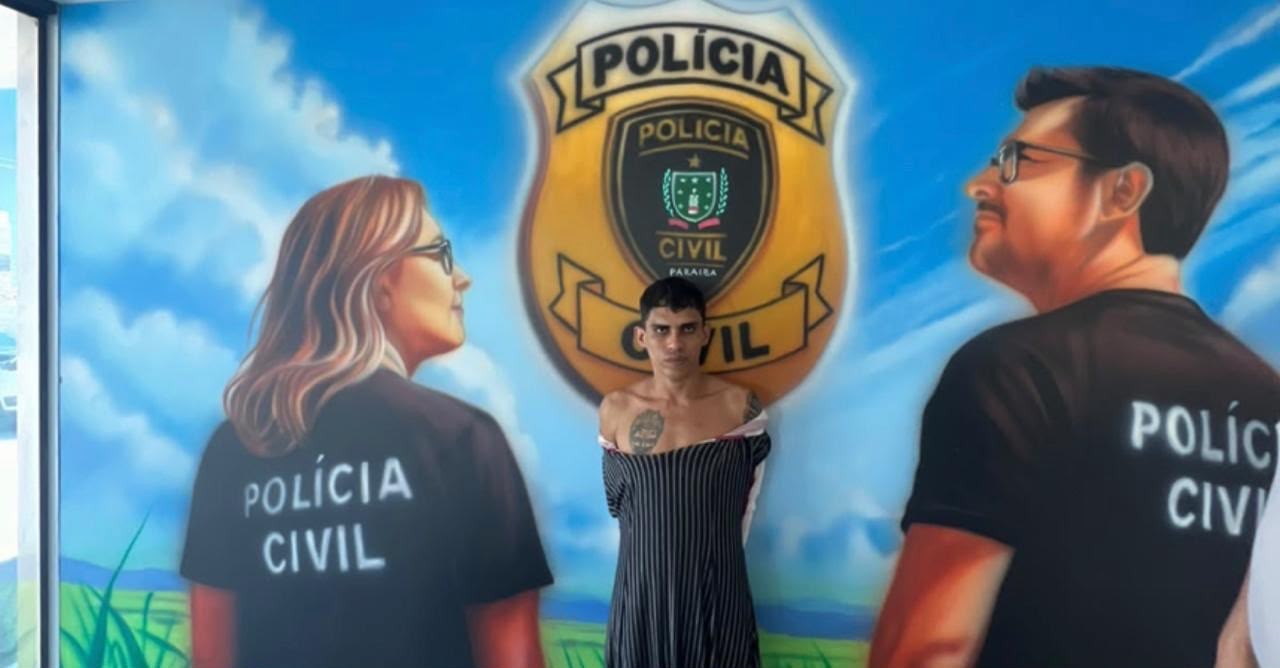 Polícia prende suspeito de homicídios disfarçado de mulher na Paraíba