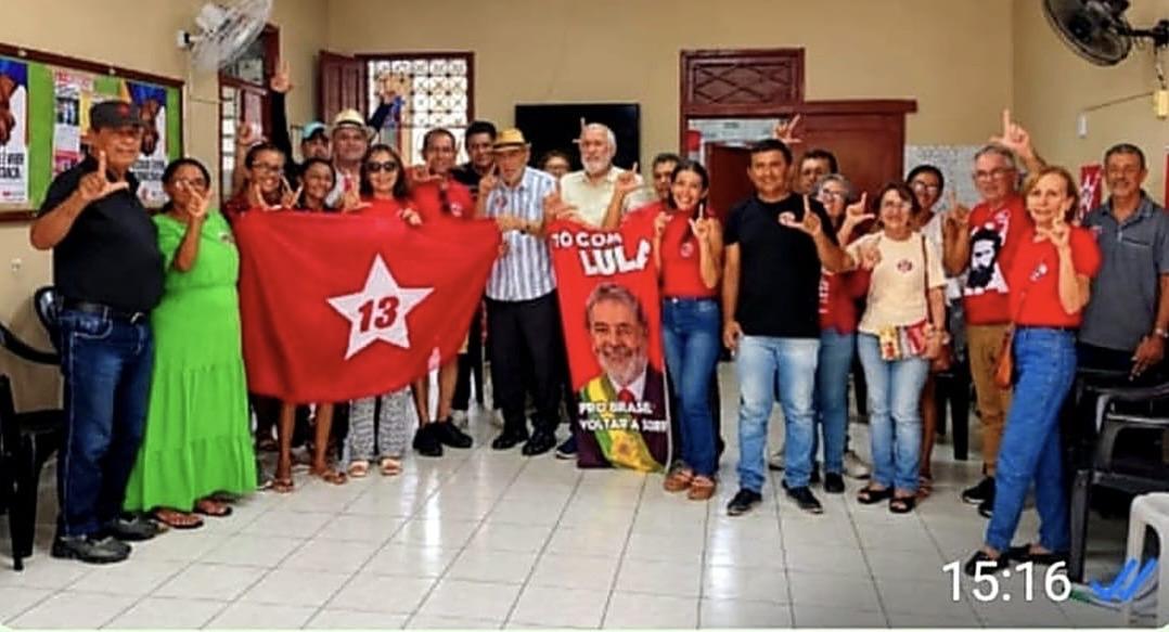 PT de Cajazeiras reúne militância com Luiz Couto e traça estratégias para as eleições de 2026