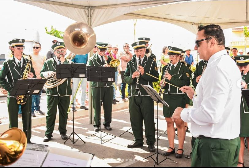 Banda Filarmônica de Poço de José de Moura ganha fardamento novo para celebrar os 32 anos do município