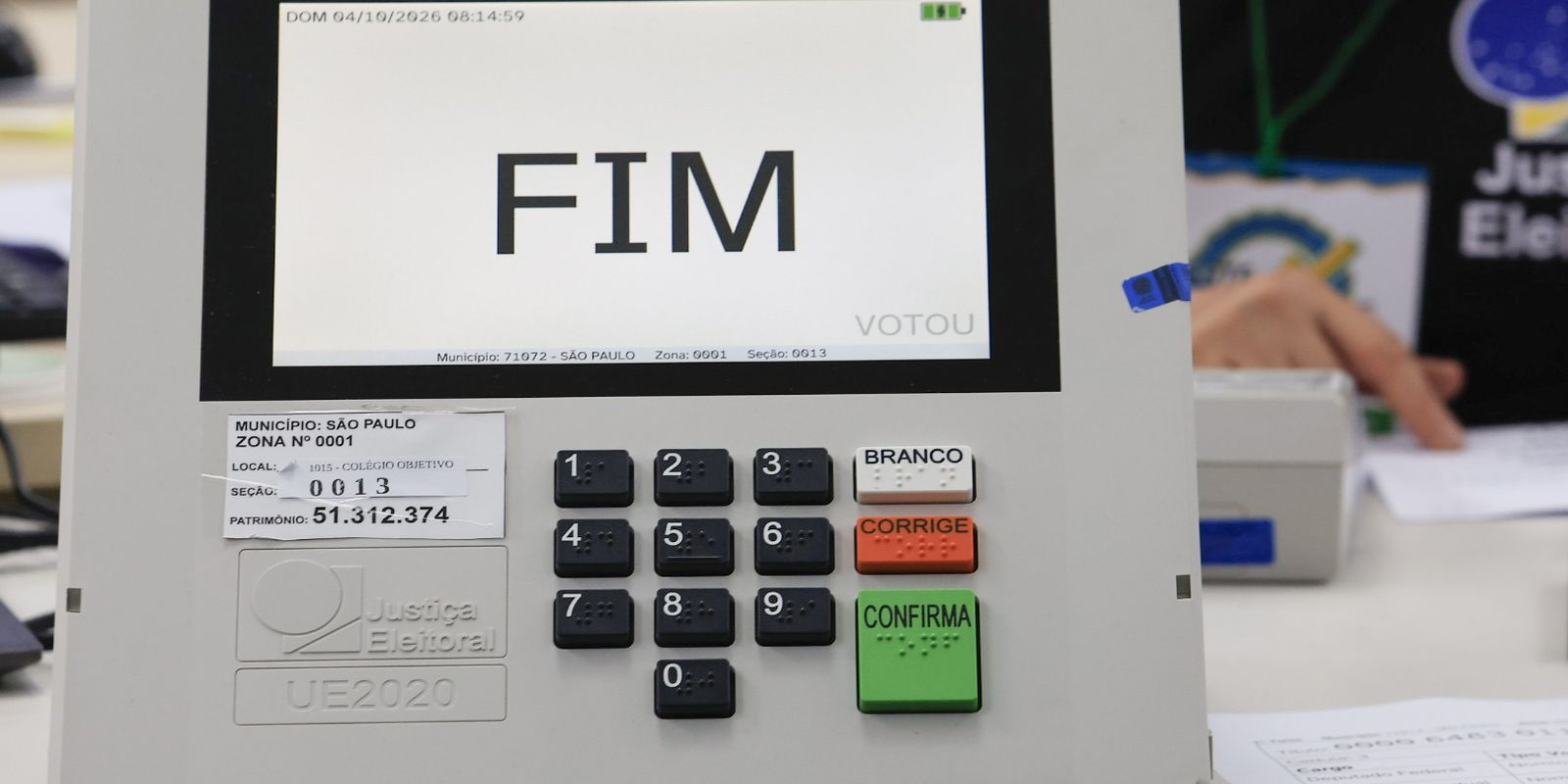 Boletim de urna garante auditoria e transparência na contagem dos votos