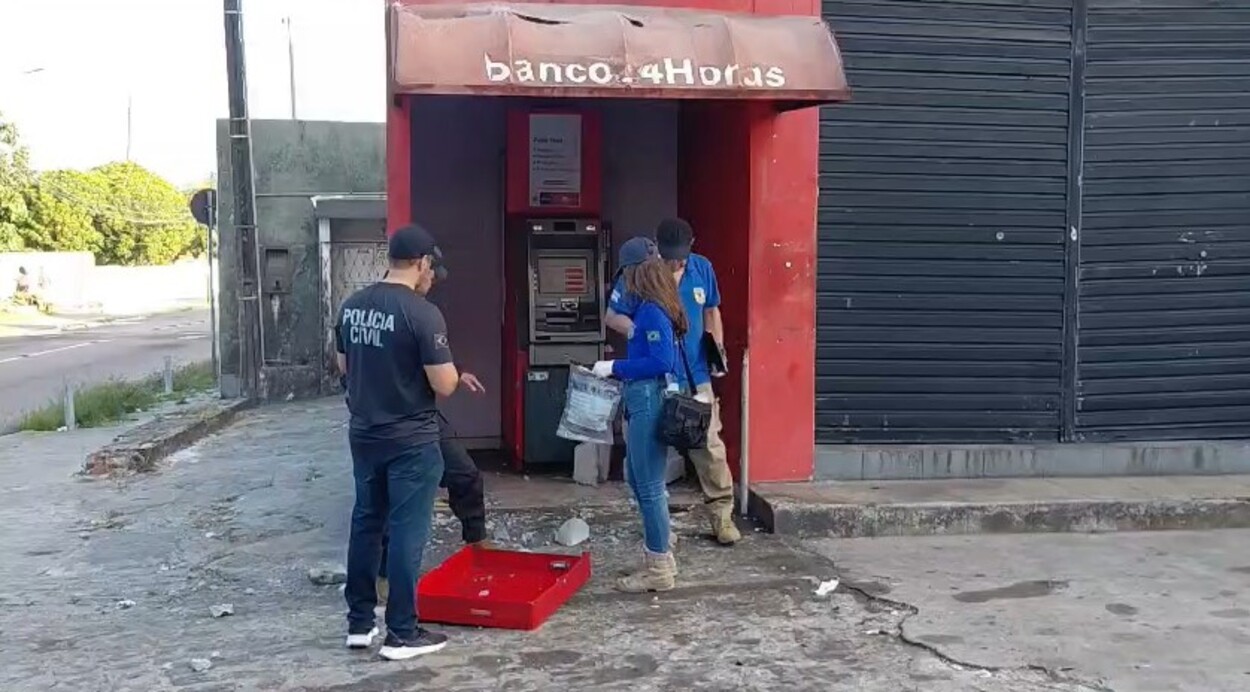 Explosão de caixa eletrônico assusta moradores na madrugada em João Pessoa