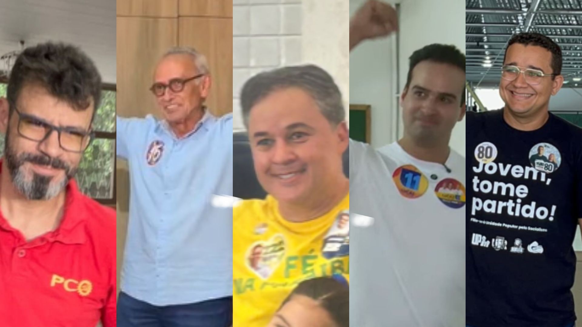 Candidatos ao governo votam neste domingo nas eleições na Paraíba