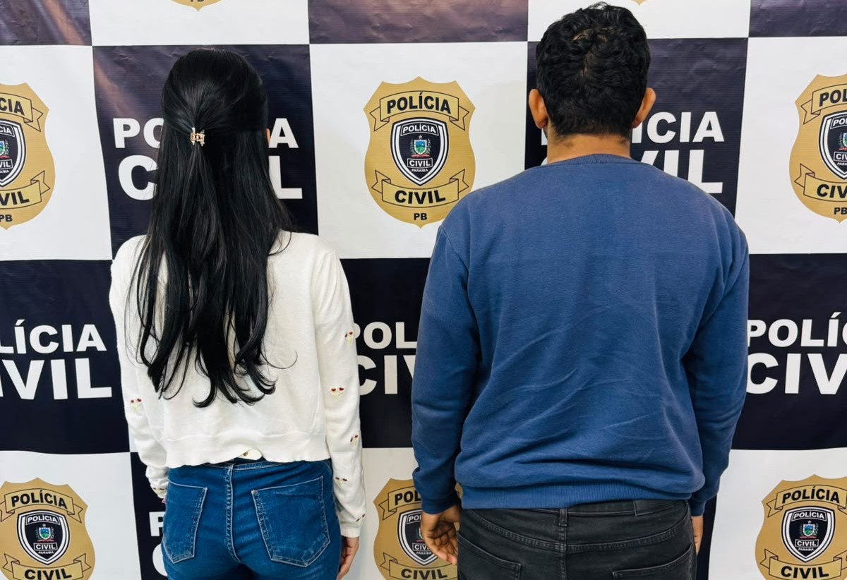 Casal suspeito de estelionato é preso em João Pessoa com prejuízo de R$ 100 mil