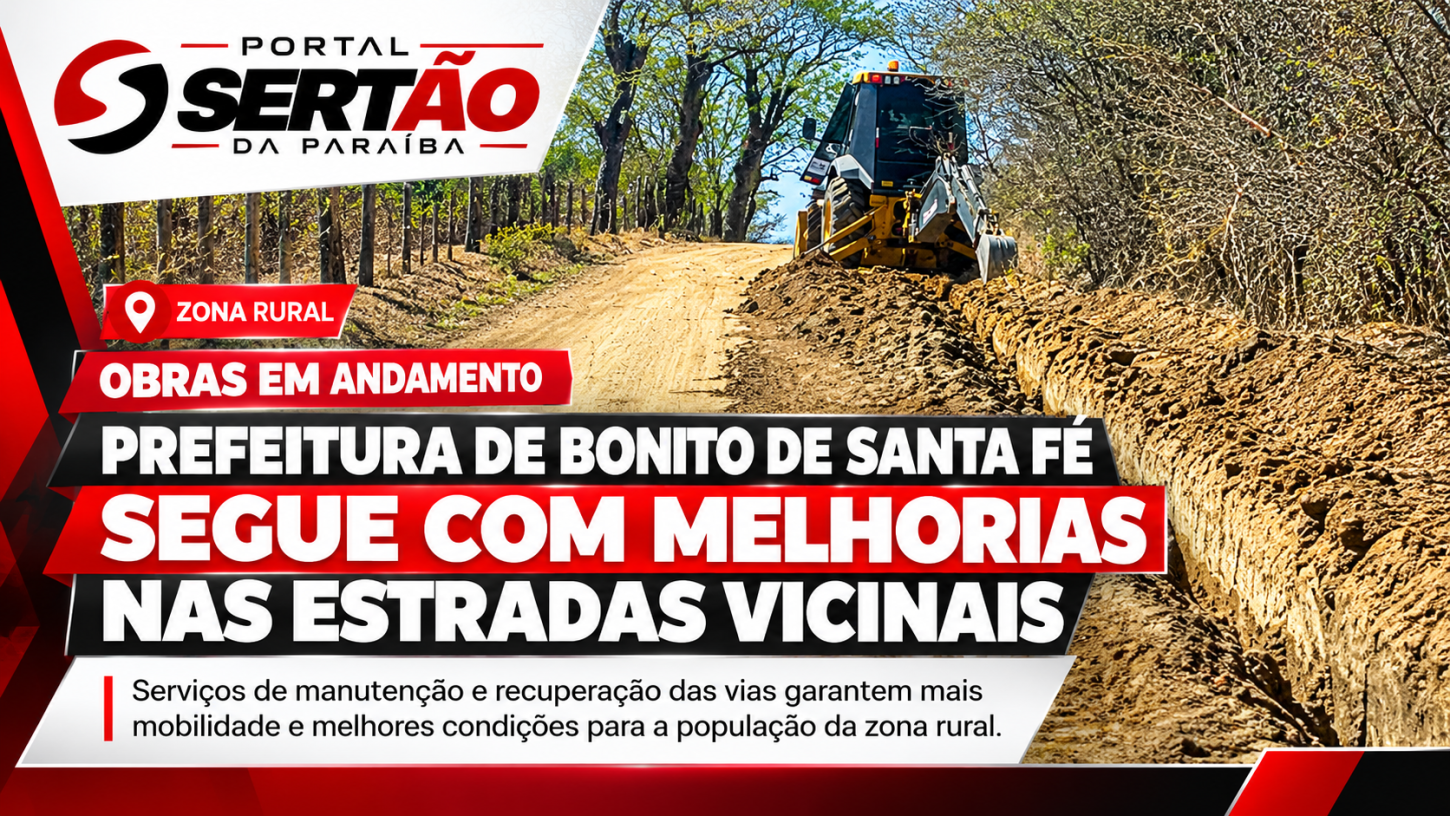 Ceninha Lucena acompanha obra de implantação do sistema de abastecimento de água na Vila Teodósio
