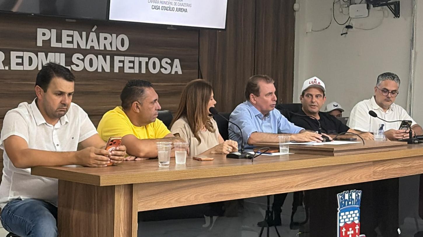 Chico Mendes e Nil Mendes confirmam apoio a Lula no 2º turno durante coletiva em Cajazeiras