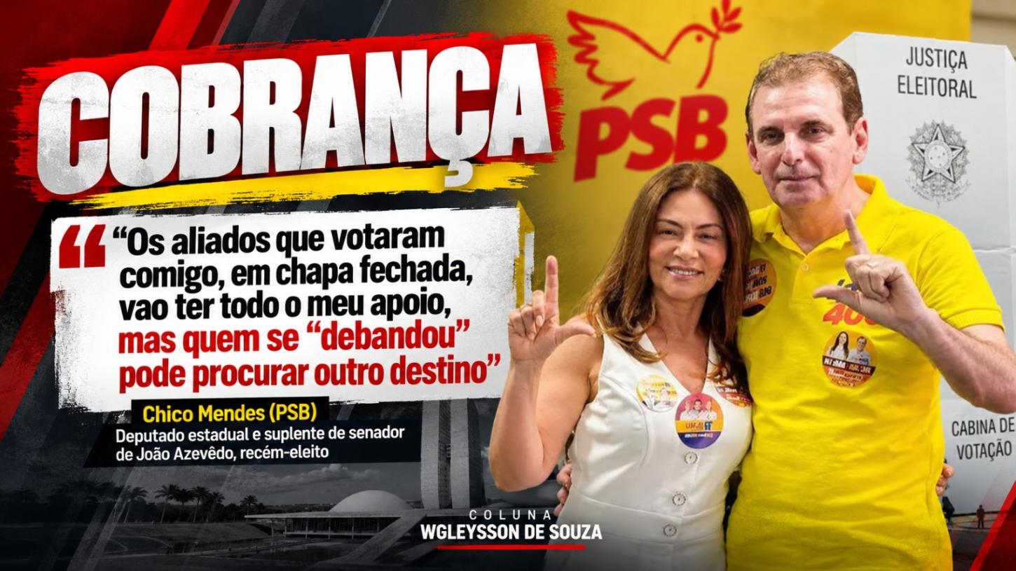 Cobrança: Chico Mendes sinaliza apoio a aliados e deixa recado para quem mudou de lado