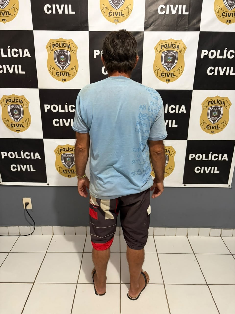 Condenado a 20 anos de prisão por estupro de vulnerável é preso na Paraíba