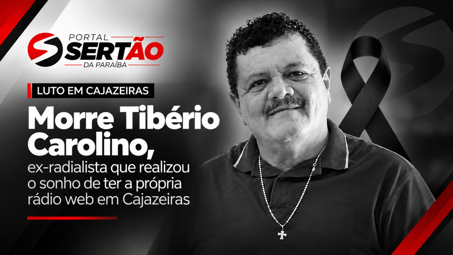 Morre Tibério Carolino, ex-radialista que realizou o sonho de ter a própria rádio web em Cajazeiras