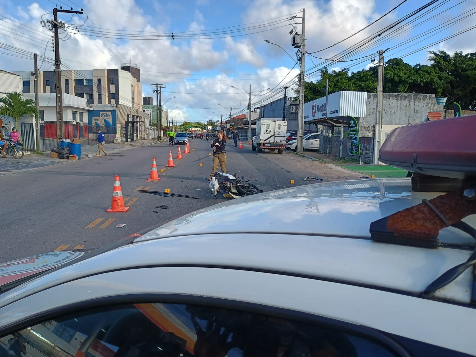 Motorista suspeito de matar motociclista em João Pessoa se entrega à polícia