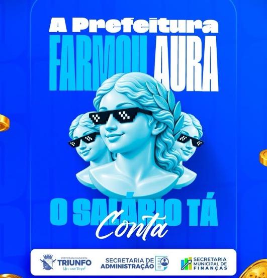 Prefeitura de Triunfo anuncia que salário dos servidores já está na conta