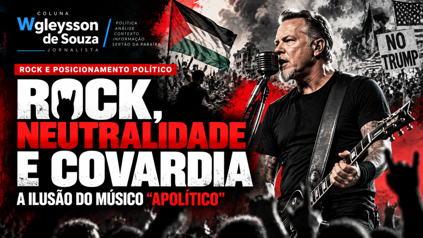Rock, neutralidade e covardia: o músico pode separar a música da política?