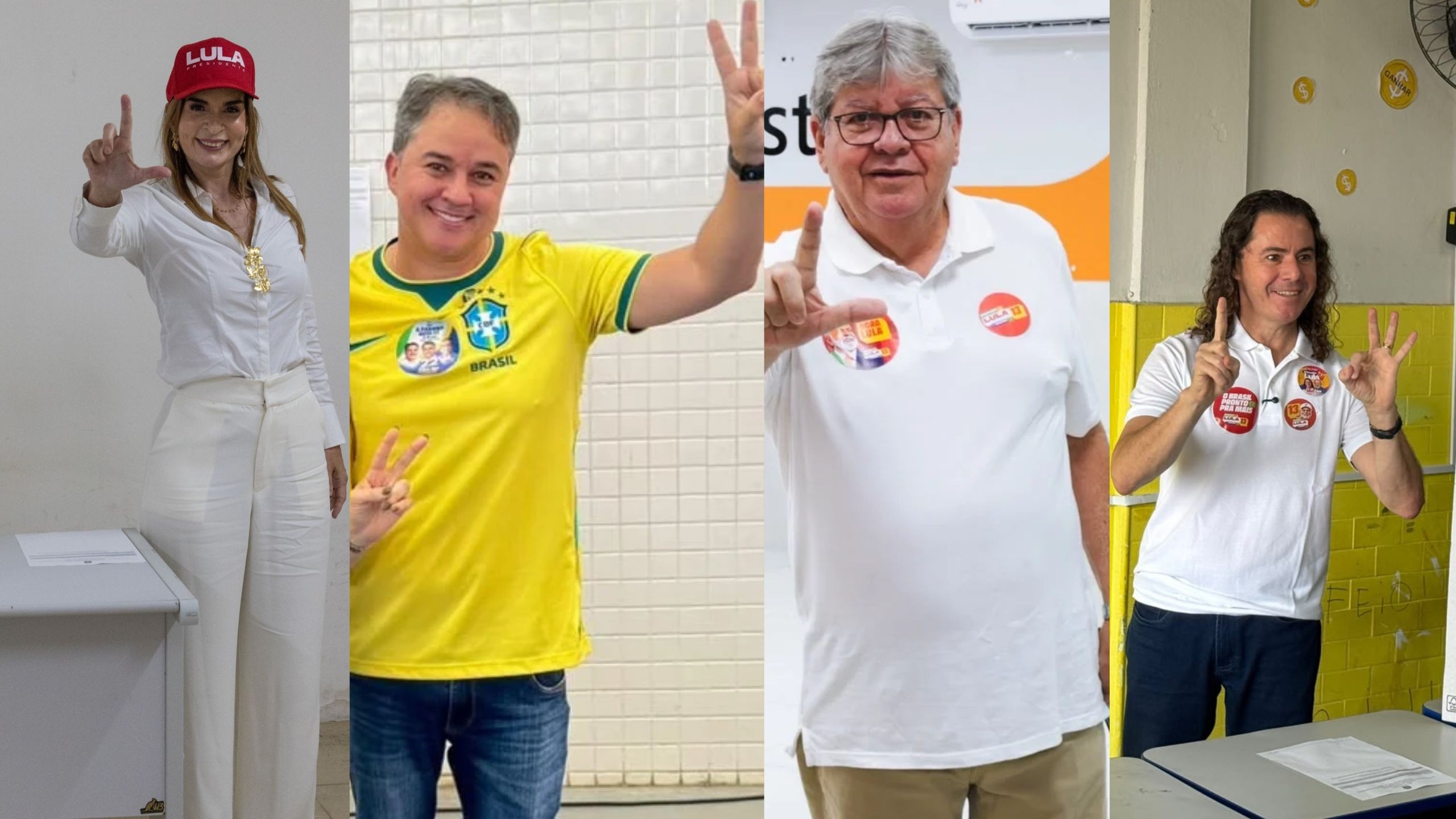 Senadores paraibanos votam no segundo turno das Eleições 2026