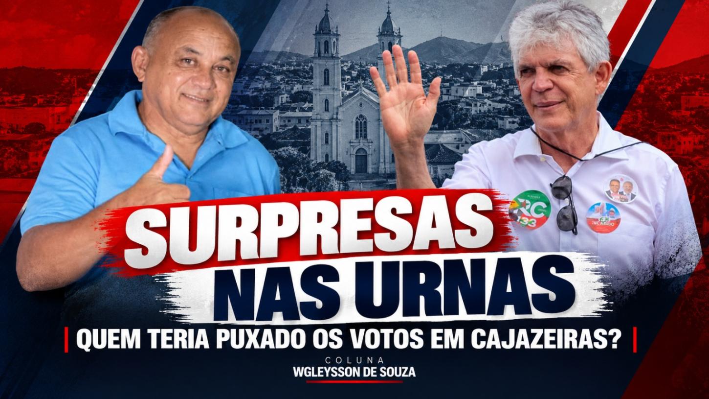 Surpresas nas urnas: Ricardo Coutinho e Silôca somam 7.278 votos em Cajazeiras