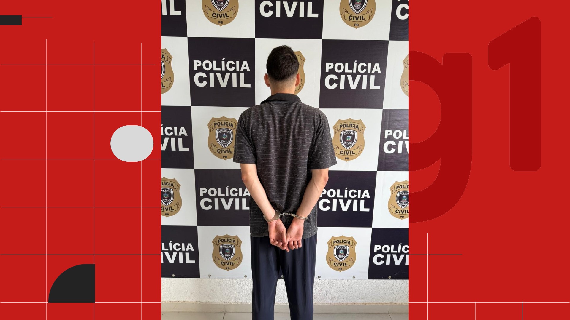 Homem é preso em Santa Rita suspeito de morte de veterinário