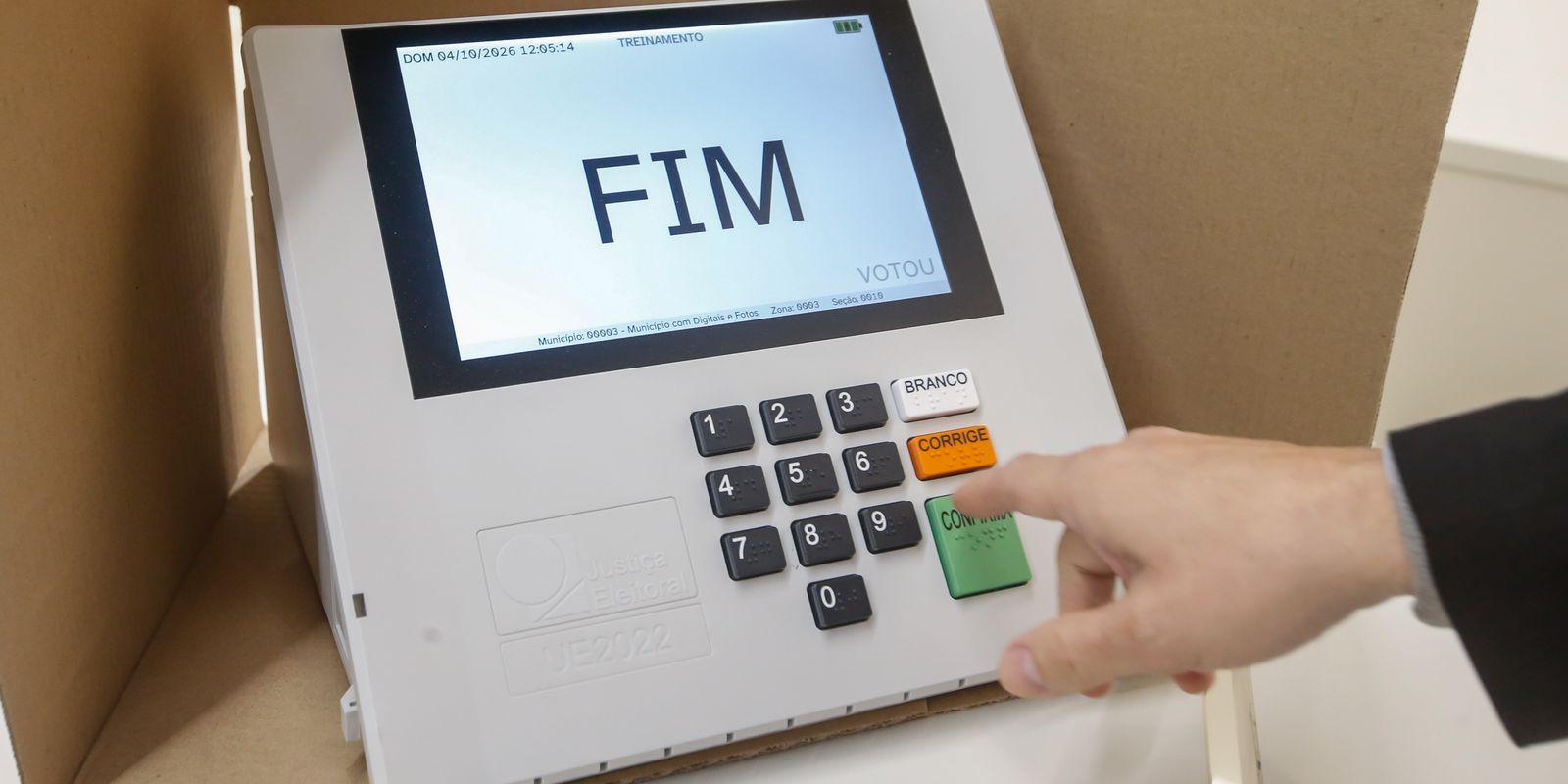 TRE-SP registra troca de 219 urnas eletrônicas até as 15h no estado