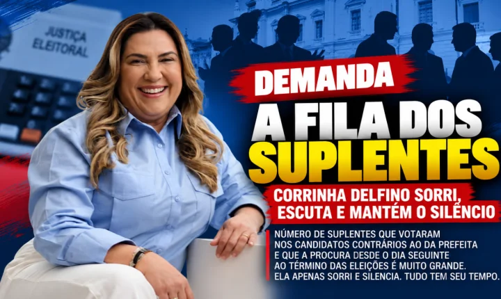 A fila dos suplentes: Corrinha Delfino sorri, escuta e mantém o silêncio