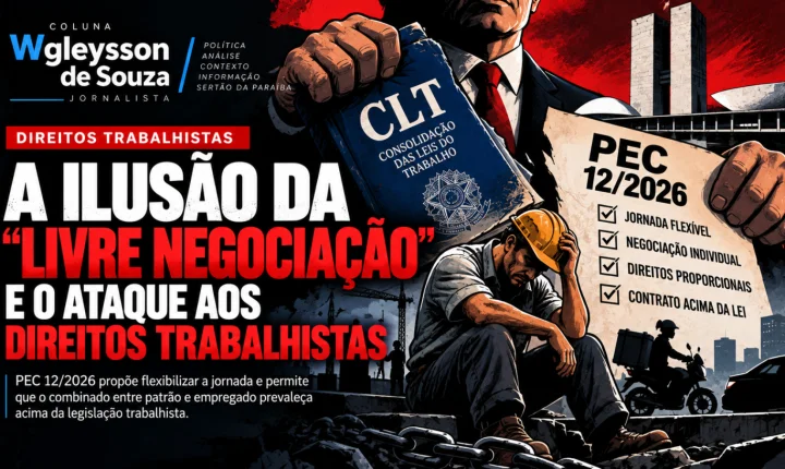 A ilusão da livre negociação: PEC de Rogério Marinho coloca direitos trabalhistas no centro do debate