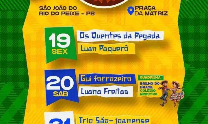 A Tradicional Festa que Vai Parar o Sertão: Descubra Tudo Sobre o Lendário 'Terreiro do Forró' em São João do Rio do Peixe!