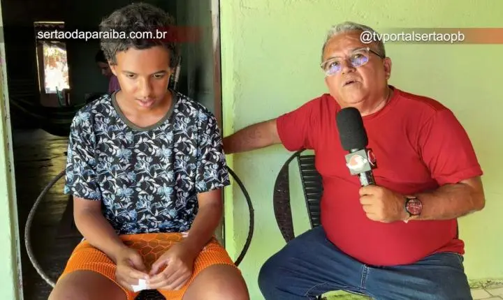 Adolescente ataca família com roçadeira, decepa dedo da sogra e fere o bebê em Bom Jesus