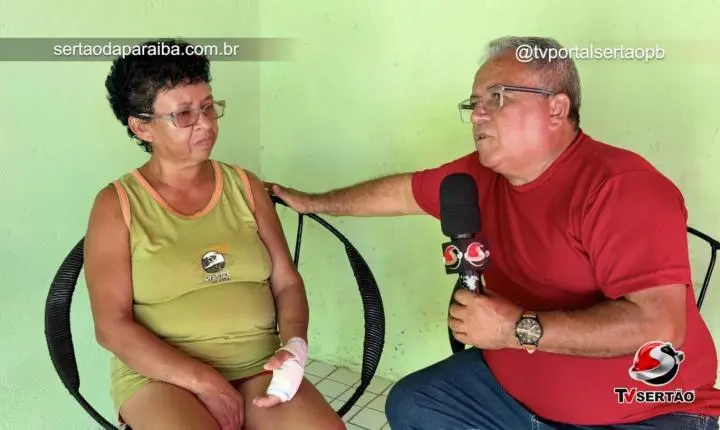 Adolescente ataca família com roçadeira, decepa dedo da sogra e fere o bebê em Bom Jesus