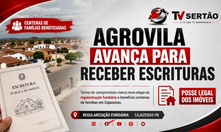 Agrovila avança para regularização fundiária e centenas de famílias devem receber escrituras