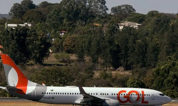 Avião da GOL faz pouso de emergência após decolar do aeroporto de Goiânia