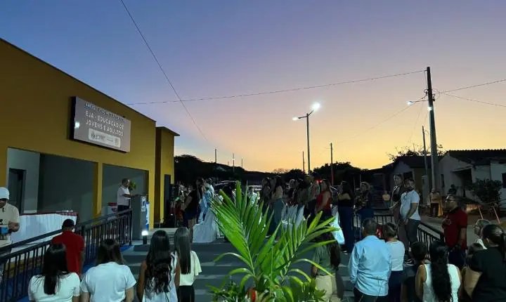 Bernardino Batista entrega reforma e nova praça de R$ 150 mil na comunidade do Cafundó