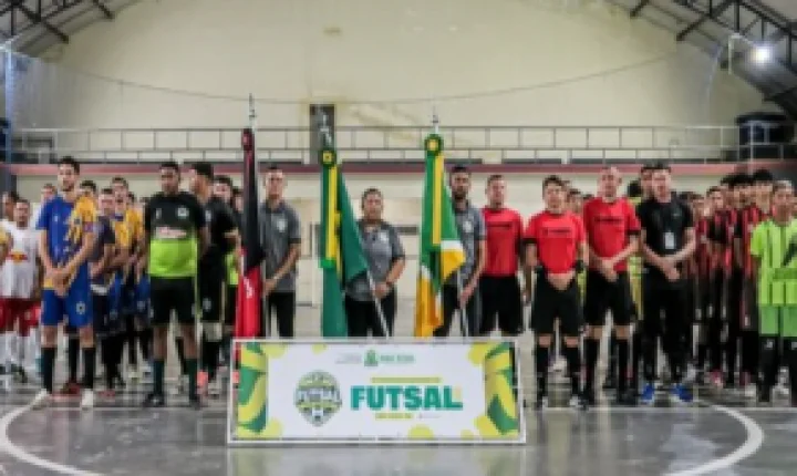 Bom Jesus fortalece o esporte com início das aulas de vôlei e abertura do 2º Campeonato Municipal de Futsal