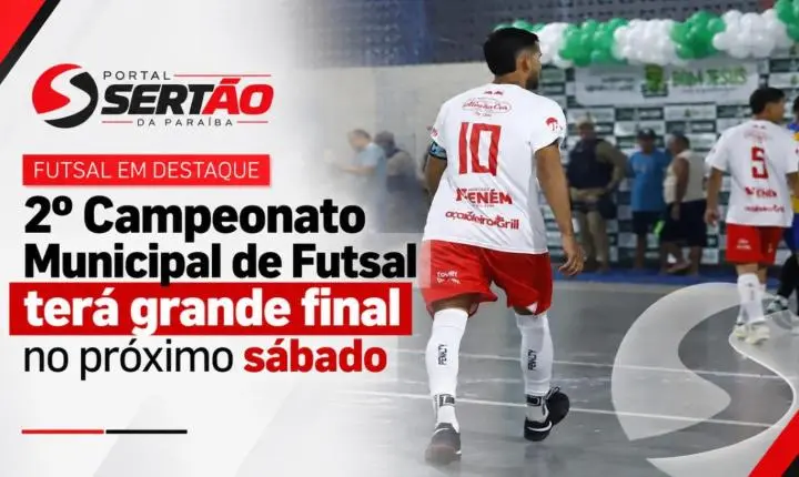 Bom Jesus se prepara para a grande final do 2º Campeonato Municipal de Futsal com premiação superior a R$ 10 mil