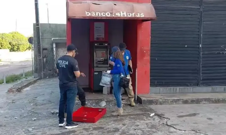 Explosão de caixa eletrônico assusta moradores na madrugada em João Pessoa