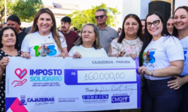 Cajazeiras abre programação dos 163 anos com entrega de veículos, serviços e repasse de R$ 250 mil a entidades
