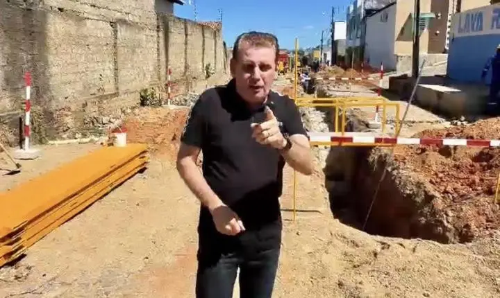 Chico Mendes acompanha início das obras de despoluição do Açude Grande e celebra avanço histórico em Cajazeiras