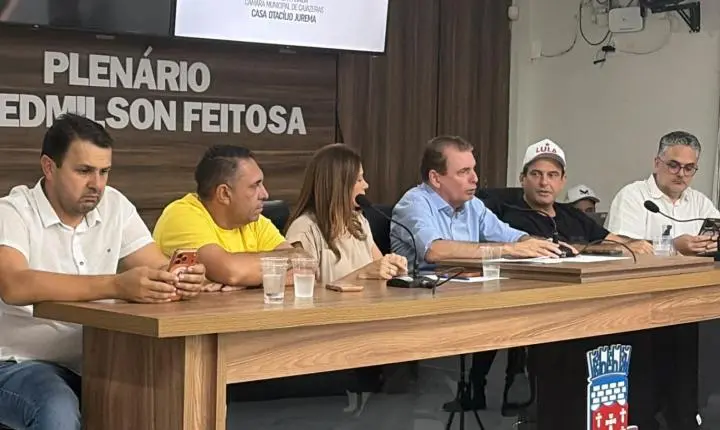 Chico Mendes e Nil Mendes confirmam apoio a Lula no 2º turno durante coletiva em Cajazeiras
