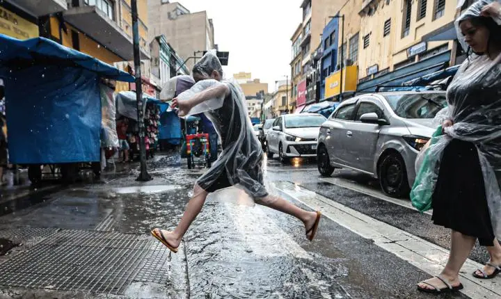 Inmet prevê chuva em todas as regiões do Brasil neste fim de semana