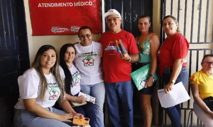 Ciranda de Serviços leva atendimentos de saúde e assistência social à região de Timbaúba, em Bom Jesus