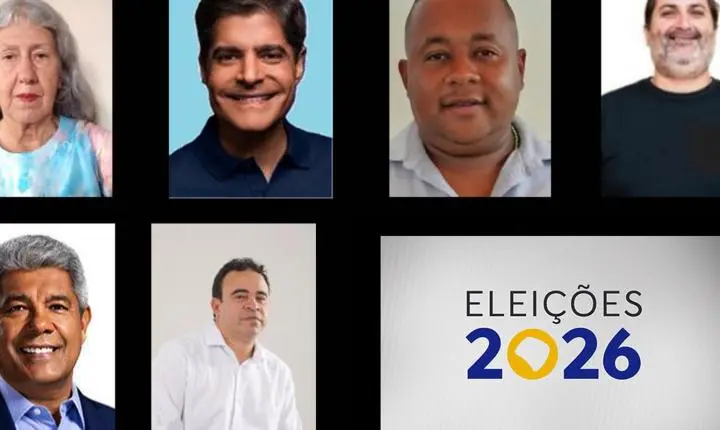Saiba quem são os seis candidatos a governador da Bahia nas eleições