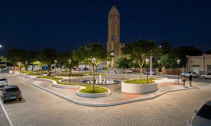 Convênio de mais de R$ 1 milhão garante avanço na revitalização da Praça da Catedral em Cajazeiras