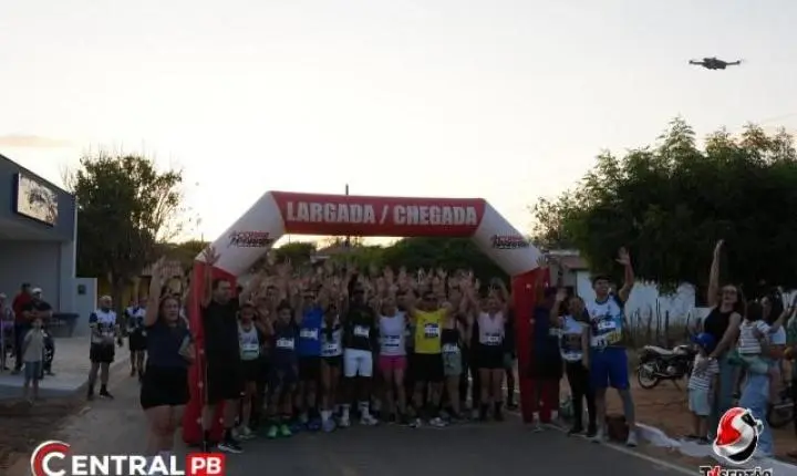 Corrida Fé e Movimento reúne atletas e movimenta comemorações pelos 32 anos de Bernardino Batista