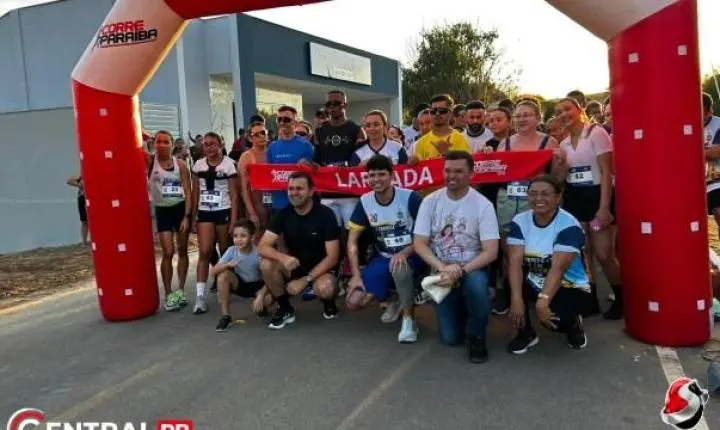 Corrida Fé e Movimento reúne atletas e movimenta comemorações pelos 32 anos de Bernardino Batista