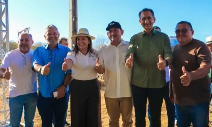 Corrinha acompanha ministro e reforça importância do manancial de Lagoa do Arroz para o Sertão